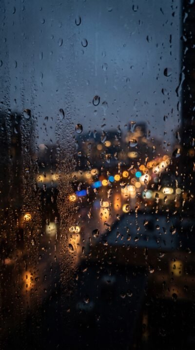Rainy Window Wallpaper